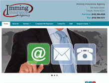 Tablet Screenshot of imminginsurance.com